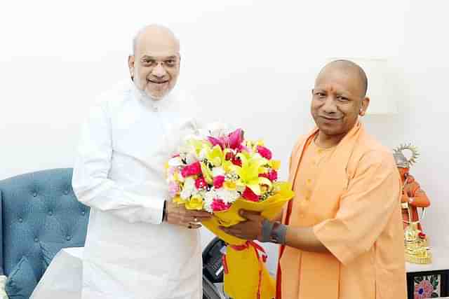 Yogi Adityanath meets Amit Shah in New Delhi