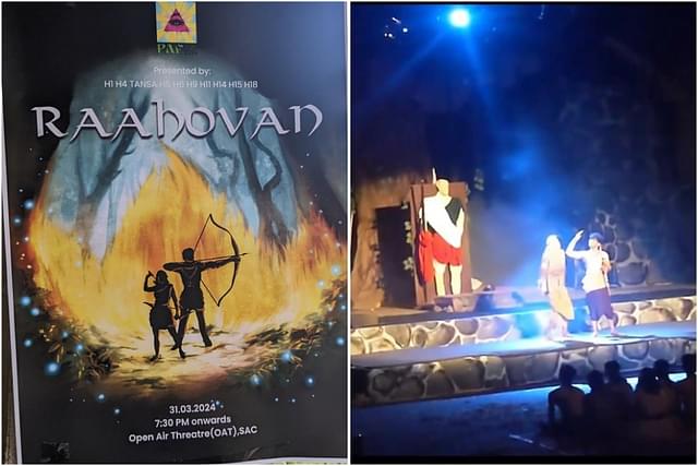 The play titled 'Raahovan' was staged at IIT-Bombay on 31st March.
