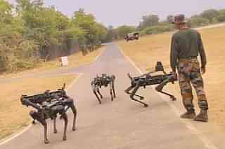 Robotic mules under testing by Indian Army.
