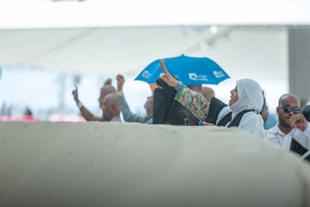 Picture of Hajj pilgrimage this year taken from X account of Ministry of Hajj and Umrah in Saudi Arabia.