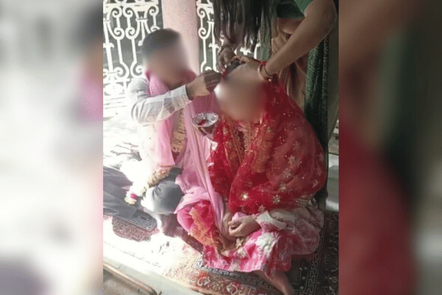 Mahira and Aashish (names changed) married in a temple.