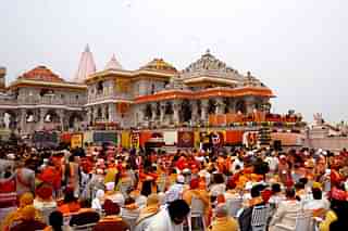 Inauguration day of the Ram Mandir in Ayodhya. (VHP/X)