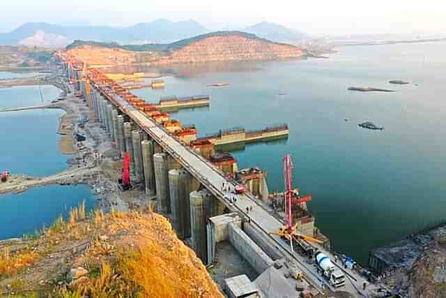 The Polavaram Project. (Wikipedia)