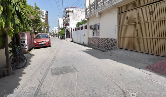 A view of the colony and the same spot as seen in the viral video