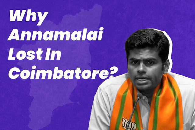 What are the reasons for Annamalai's loss in Coimbatore?