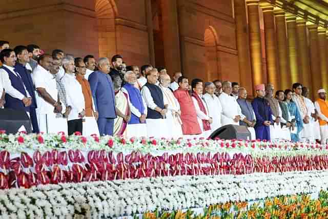 Council of Ministers after oath ceremony