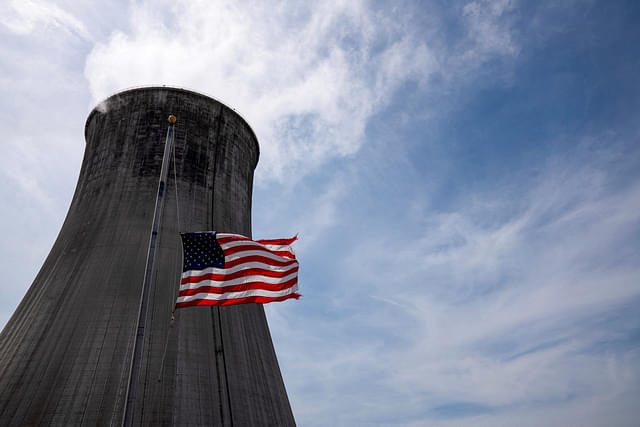 A nuclear power plan in the US. 