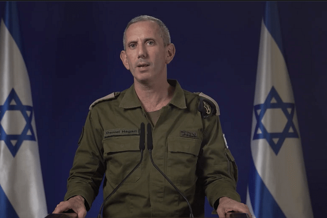 IDF spokesperson Daniel Hagari