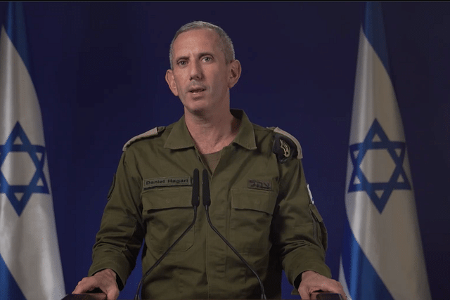 IDF spokesperson Daniel Hagari