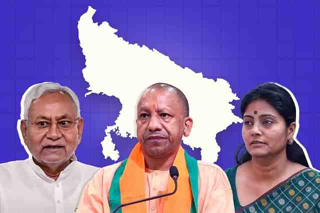 Can Nitish Kumar (L) replace Anupriya Patel (R) as BJP's Kurmi ally in Uttar Pradesh?