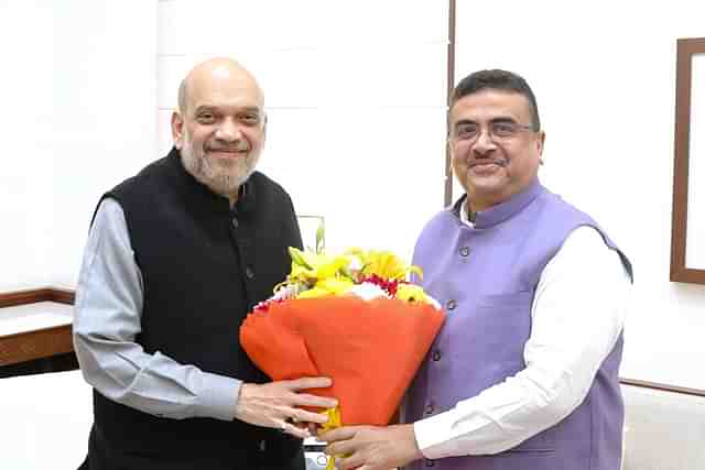 Suvendu Adhikari with Amit Shah