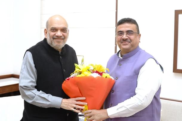 Suvendu Adhikari with Amit Shah