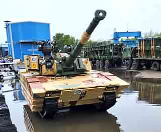 DRDO and L&T developed Zorwar light tank. (X/ Vayu)