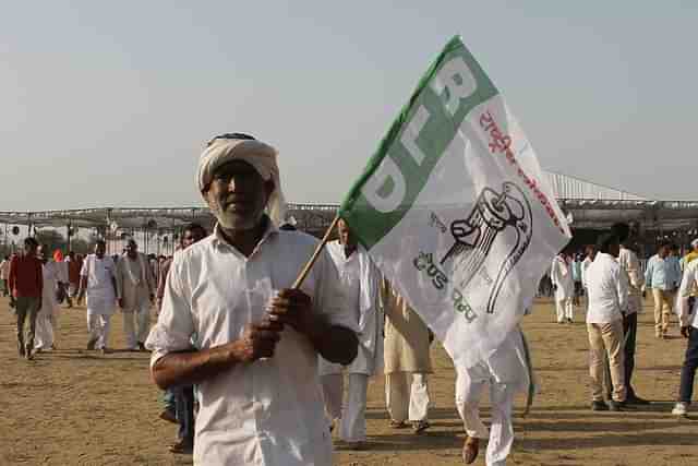 RLD supporters in Meerut. (Image credit: Sumati Mehrishi)