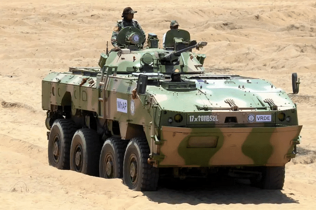 DRDO's WhAP Infantry Combat Vehicle with a 30mm autocannon. (Army Recognition)
