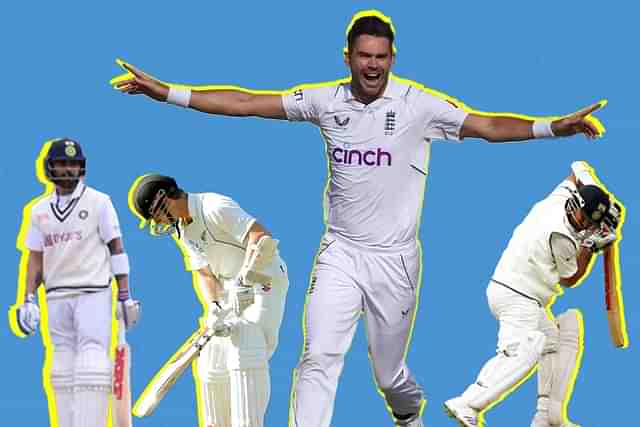 English cricketer James Anderson