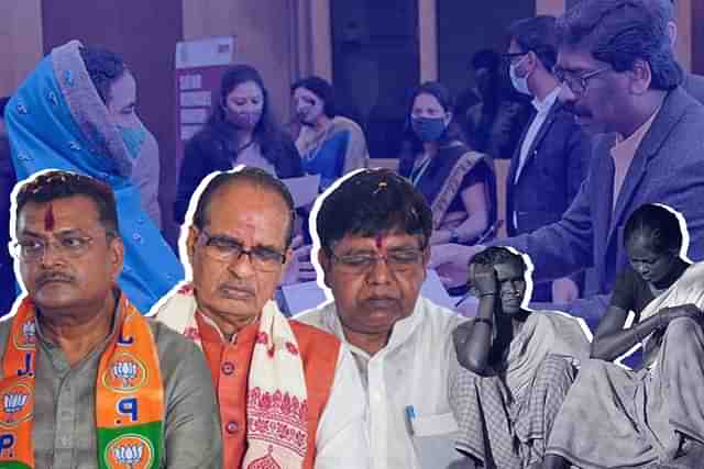 Hemant Soren and Shivraj Singh Chouhan.