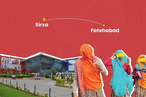 The route from Fatehabad to Sirsa