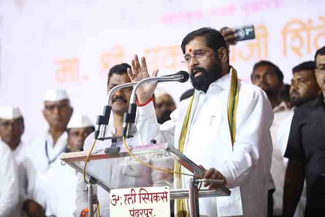 Maharashtra CM Eknath Shinde in Pandharpur event