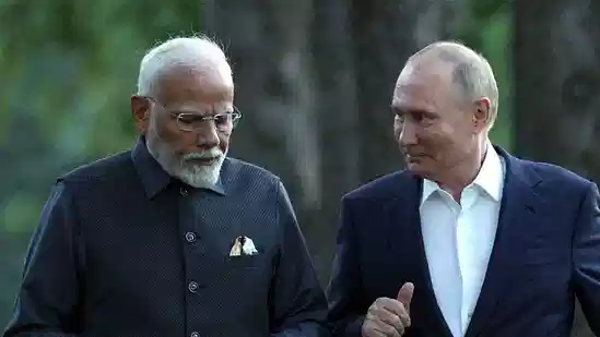 PM Modi and President Putin (file photo)