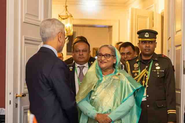 Dr S Jaishankar greets Sheikh Hasina (File Photo)