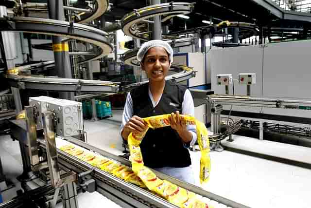 Kannadiga works in Maggi Noodles production line in Nanjangud Factory of Karnataka.