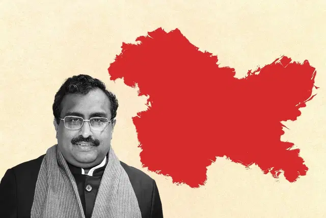 Ram Madhav has been appointed in-charge of the J&K assembly polls for the BJP.