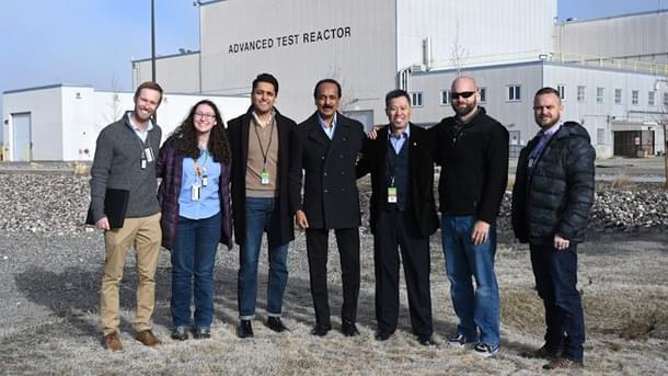 Clean Core's management team at Idaho National Laboratory, US.