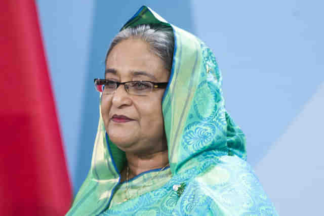 Former Bangladesh Prime Minister Sheikh Hasina 