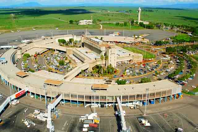 Nairobi’s Jomo Kenyatta International Airport (X)