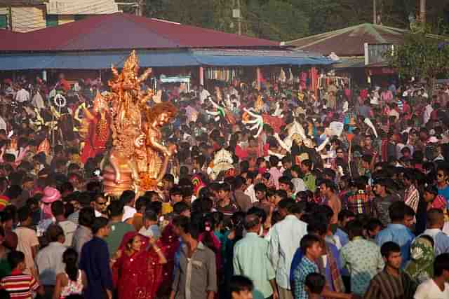 Durga Puja celebrations in Bangladesh