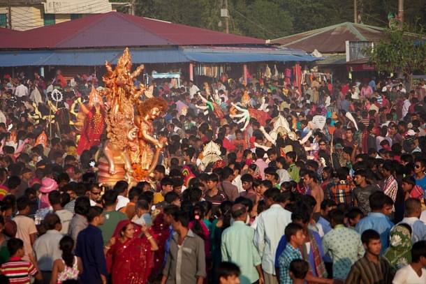 Durga Puja celebrations in Bangladesh