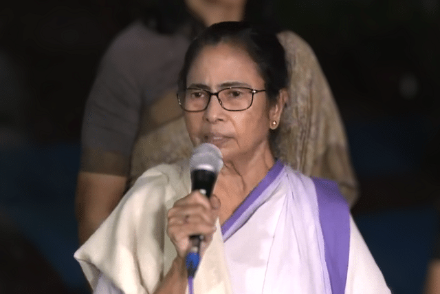 CM Mamata Banerjee announcing her acceptance of junior doctors' demands late evening on 16 September 2024