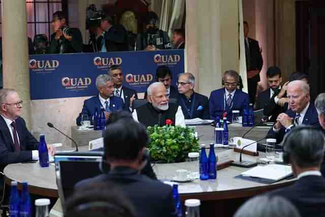 PM Modi with other Quad leaders