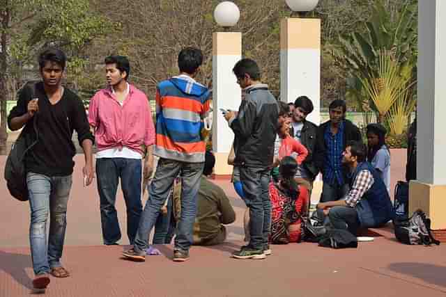 Youth in an educational institute