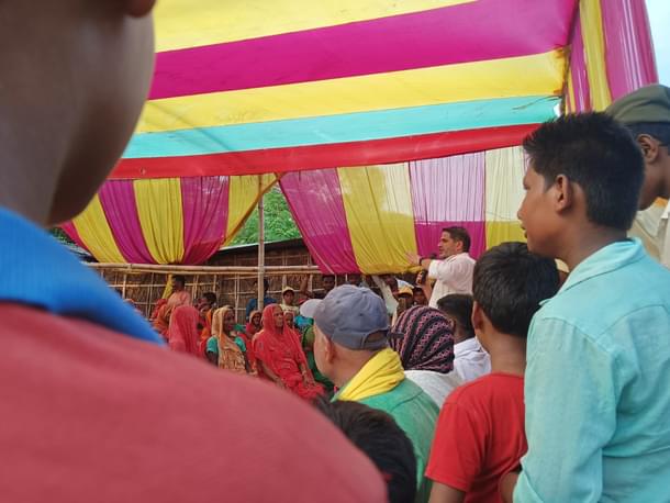 Prashant Kishor asking questions.