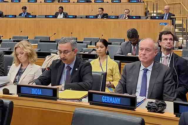 Indian and German diplomats at 79th UN General Assembly session