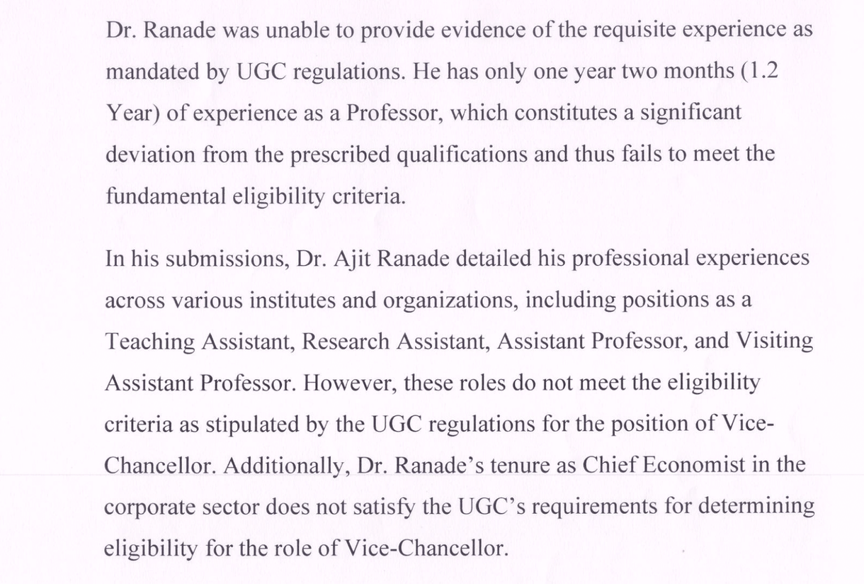 Ajit Ranade's Firing As VC At Gokhale Institute - The Inside Story