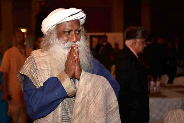 Isha Foundation founder Sadhguru Jaggi Vasudev