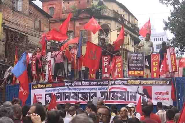 Left parties hold rally to protest RG Kar rape-murder