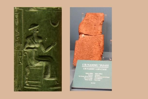 Ur-Nammu the earliest law giver attested in history.