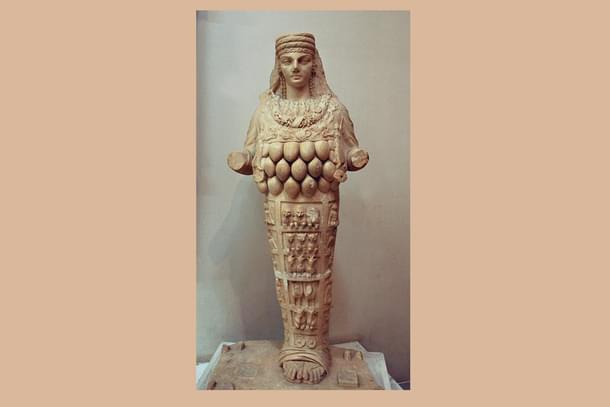 Artemis of Ephesus, A mutilated statue of the Goddess in Tripoli Museum