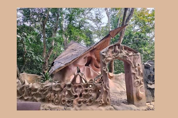 One of the Oshun Shrinen in the sacred forest.