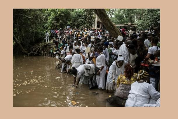 Kumbhmela like river Pilgrimage of Yoruba people. Mainly led by priestesses.