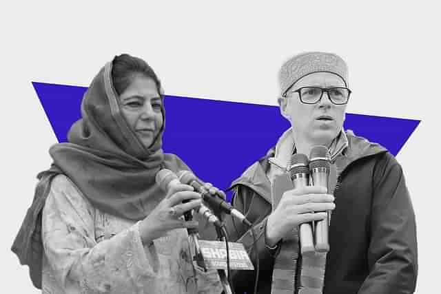 Mehbooba Mufti and Omar Abdullah