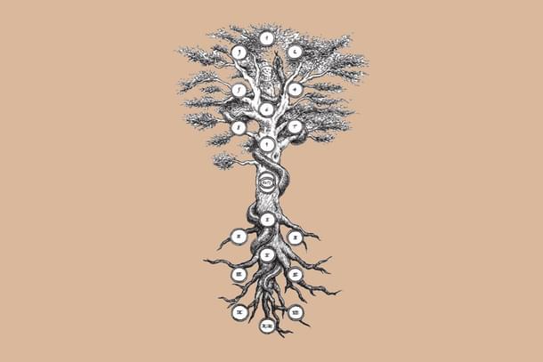 Medieval Jewish mysticism Kabbalah combines two important symbols of Asherah - serpent and the tree.