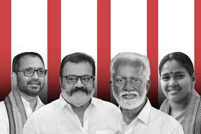 Kerala media has consistently targeted leaders like K Surendran, Suresh Gopi, Kummanam Rajasekharan, and Shobha Surendran.