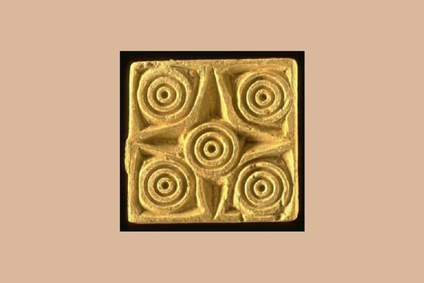 Harappan Button Seal identified as eye of Varuna by Parveen Talpur