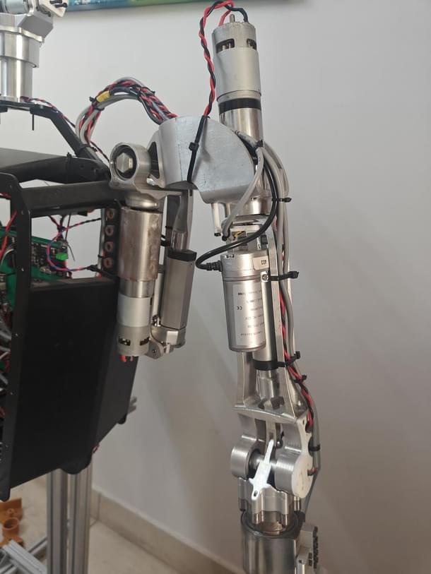 The 'joints' of Cosine's humanoid robot