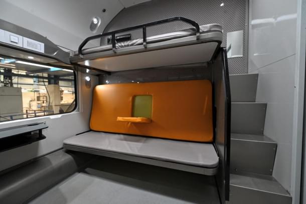 Inside Vande Bharat Sleeper (X)